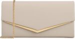Ladies’s Night Purse Vegan Leather-based Women Envelope Clutch Traditional E... - Image 2