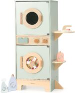Picket Washer-Dryer Playset for Youngsters – 2-in-1 Laundry Heart Toy, Twin... - Image 2