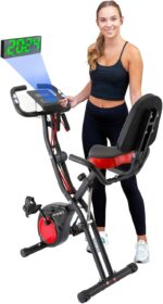 YYFITT 3-IN-1 Train Bike with Luminous Digits Show | Folding Sta... - Image 2
