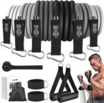 Zacro Resistance Bands for Working Out, 270 LBS Heavy Train Bands w... - Image 2