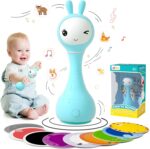 alilo Smarty Bunny Child Rattle Musical Mild Up Toys, Infants Newborns... - Image 2