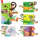 beiens Child Books Toys, Contact and Really feel Crinkle Material Guide for Toddler B... - Image 2