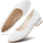 hash bubbie Ladies's Loafers Slip on Sneakers Chunky Low Block Heels Shut... - Image 2