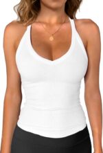 iGENJUN Exercise Tops for Ladies Racerback Primary Tank Summer time 2025 Camiso... - Image 2