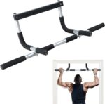 leikefitness Pull-Up Bar For Door Body Adjustable Moveable Higher Physique... - Image 2