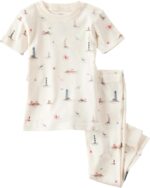 little planet by carter's Child 2-Piece Pajamas Made with Natural Cotto... - Image 2