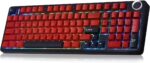 x Aula F99 Professional Keyboard, Wi-fi Mechanical Keyboards Gaming Scorching Swap... - Image 2