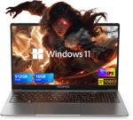 16.0-inch Gaming Laptop computer, 16GB DDR4 512GB SSD Laptop computer Pc, Home windows ... - Image 2