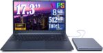 17.3'' FHD Enterprise Laptop computer, Celeron Quad-Core Processor (As much as 2.9GHz)... - Image 2