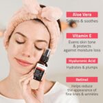 YEOUTH Retinol Serum for Face with Hyaluronic Acid & Vitamin E, Hydrat... - Image 4