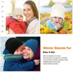 Child Winter Beanie Hat, Youngsters Winter Heat Knit Hat,Toddler Gentle Heat Be... - Image 4
