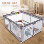 Child Play Mat - Thicken 71x59 Inch Delicate Foam Crawling Mat for Playpen ... - Image 3