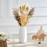 White Ceramic Vase Set of 10, Small Ceramic Flower Vases Bulk Bud Vase... - Image 6