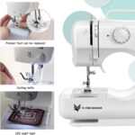 Transportable Stitching Machine for Newbies, Mini Electrical Stitching Machine 12... - Image 5