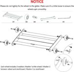 Yes4All Glute Ham Glider, Train Wheels for Residence Health club Health, Glute ... - Image 3