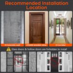 Pull Up Bar for Doorway, Adjustable Pull Up Bar, 25.5“-39.4” Telescopi... - Image 7