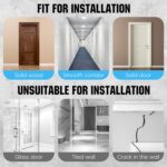 Pull Up Bar for Doorway, Adjustable Pull Up Bar, 25.5“-39.4” Telescopi... - Image 9