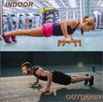 Calisthenics Wooden Parallettes Bars, Wooden Push Up Bars Calisthenics Equ... - Image 7