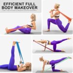 Resistance Bands,Skilled Lengthy Non-Latex Elastic Stretch Bands,Exe... - Image 6