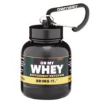 Protein Powder and Complement Funnel Keychain, Moveable to-Go Containe... - Image 5