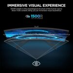 KOORUI Curved 27 Inch Gaming Monitor, Full HD 1080p R1500 180Hz VA Com... - Image 4