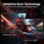 KOORUI Curved 27 Inch Gaming Monitor, Full HD 1080p R1500 180Hz VA Com... - Image 5