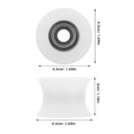 Milisten Rowing Machine Curler Alternative Bearing Information Pulley Sturdy... - Image 3