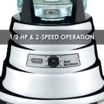 Waring Business BB900G 1/2 HP Chrome Bar Blender with 40-Ounce Glass... - Image 4