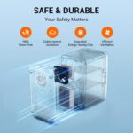 SUAVO Mini Fridge for Bed room Skincare Fridge 6L/8 Cans Small Refriger... - Image 8