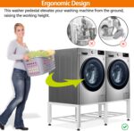 Heavy Obligation Washer Dryer Pedestal Stand - 1400lb Capability, Metal Body ... - Image 5