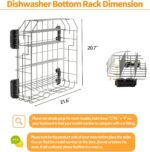 Atgestore WD28X26099 Dishwasher Decrease Rack Alternative for GE Dishwash... - Image 3