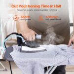 VEVOR Gravity Feed Steam, 1000W Gravity Feed Iron with 3.5 L Giant Cap... - Image 6