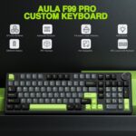 AULA F99 Professional Wi-fi Mechanical Keyboard with Knob,Tri-Mode BT5.0/USB... - Image 3