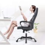 Workplace Chair PC Gaming Chair Low-cost Desk Chair Ergonomic PU Leather-based Exe... - Image 5