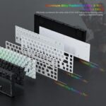 Womier M68 HE V2 Speedy Set off Keyboard 60% P.c, Corridor Impact Topog... - Image 5