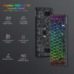 Womier M68 HE V2 Speedy Set off Keyboard 60% P.c, Corridor Impact Topog... - Image 8