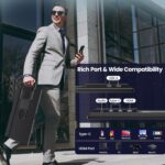 23.8'' Transportable Monitor,FHD 1080P 100Hz IPS Laptop computer Display Extender,USB... - Image 4