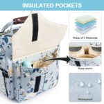 LitBear Diaper Bag Backpack, Vogue Giant Capability Multifunction Napp... - Image 5