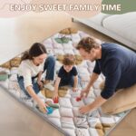 47x47IN Child Play Mat - Tummy Time Mat for Infants 6-12 Months - Non-Sl... - Image 10