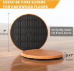 MUYOS Sliders for Working Out, Ground Sliders for Train, Sliding Dis... - Image 6
