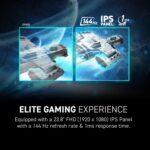 MSI G242L E14 24-inch 1920 x 1080 (FHD) Gaming Monitor, 144Hz, Adaptiv... - Image 4