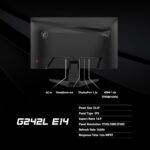 MSI G242L E14 24-inch 1920 x 1080 (FHD) Gaming Monitor, 144Hz, Adaptiv... - Image 8