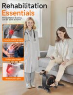 Below Desk Bike, Electrical Mini Train Bike Pedal Exerciser for Leg/A... - Image 4