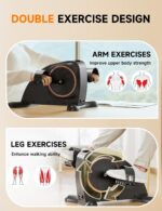 Below Desk Bike, Electrical Mini Train Bike Pedal Exerciser for Leg/A... - Image 5