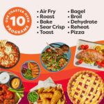 Prompt Pot 6-Slice InstantHeat 10-in-1 Air Fryer Toaster Oven, Air Fr... - Image 6