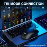 AULA SC900 Professional Wi-fi Gaming Mouse, 26000 DPI, 650IPS, PAW3395 Senso... - Image 4