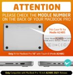 SUPCASE for MacBook Professional 16 Inch Case with Stand 2024-2021 (Unicorn Bee... - Image 3