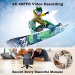 4K Digital Digital camera with 2.8" 180° Flip Display screen for Vlogging - Camara Fot... - Image 3