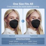 HALIDODO KN95 Face Masks 5-Ply Breathable & Snug Filter Security M... - Image 5