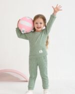 Weebaby Toddler Woman Garments Toddler Woman Sweatsuit Child Pant Set Outfi... - Image 3